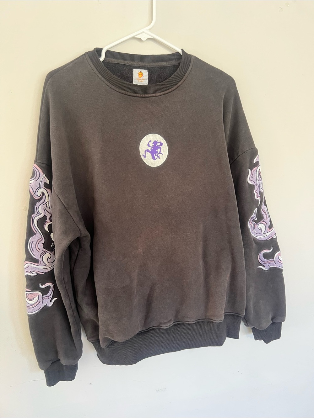 Milk Mango 🥭 Studios Pirate Fifth Gear Dark grey Sweatshirt 100% cotton